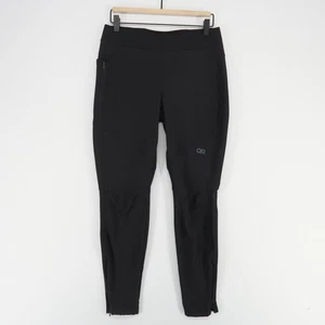 Outdoor Research Methow leggings donna piccoli neri foderati in pile zip caviglie - Foto 1 di 13