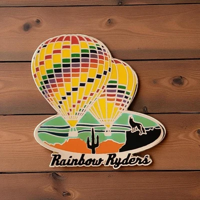 Rainbow Ryders Hot Air Balloon Ride Pin Albuquerque Balloon Festival Travel - Image 1 of 4