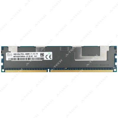 Hynix 16GB DDR3-1066 PC3-8500 4Rx4 ECC RDIMM Server Memory RAM HMT42GR7CMR4A-G7 - Image 1 of 2