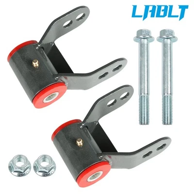 Kit de elevación de grillete trasero de 2 piezas de 1,5"/2" para Chevrolet GMC C1500 C2500 1988-1998 2x2 Foto 1 de 4