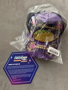 Limited Edition Taco Bell Ed Hardy Y2K Decades SnapBack Hat Rare 80s Bedazzled - Bild 1 von 1
