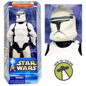 Star Wars Attack of the Clones Clone Trooper Action Figure 2002 Hasbro 32494 - Picture 1 of 4