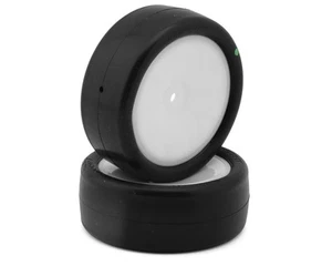 JConcepts Smoothie 3 2.2" Pre-Mounted 2WD Front Buggy Tires (White) (2) - Picture 1 of 8