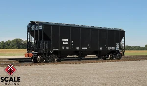 Scaletrains N Scale TCMX #96147 Thrall 5750 Carbon Black Covered Hopper SXT32098 - Picture 1 of 1