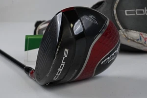 Left Hand Cobra AMP Cell Pro Driver / 9.5 Degree / X-Flex Kuro Kage Silver 70 - Picture 1 of 9