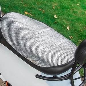 Universal Motorcycle Seat Sun Shade Cover Summer Sun Protection Scooter Cushion - Bild 1 von 9