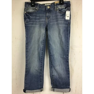 Aeropostle Jr. Blue Capri Jeans Sz. 0 NWT - Picture 1 of 11