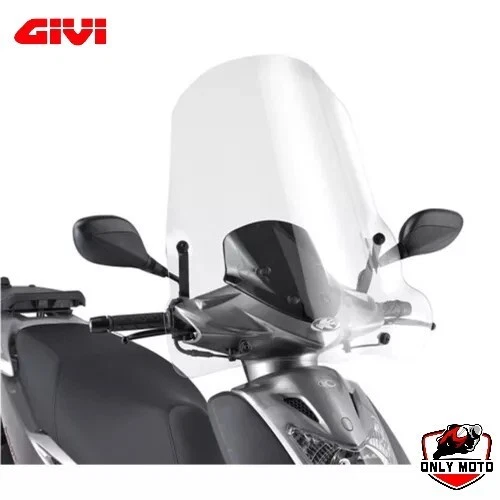 GIVI 440A SOLO PARABREZZA TRASPARENTE 66 x 64 PER SCOOTER KYMCO AGILITY 50 08-25 - Immagine 1 di 1