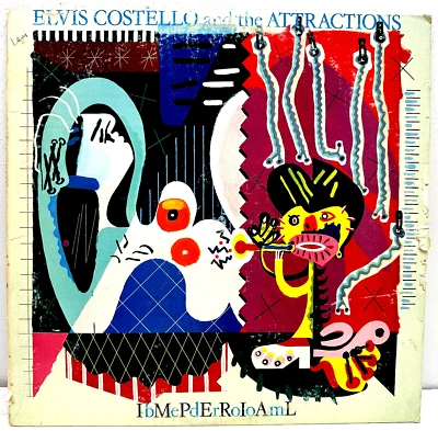 Elvis Costello Imperial Bedroom 1982 Vinyl Columbia Records 1st Press Foto 1 de 4