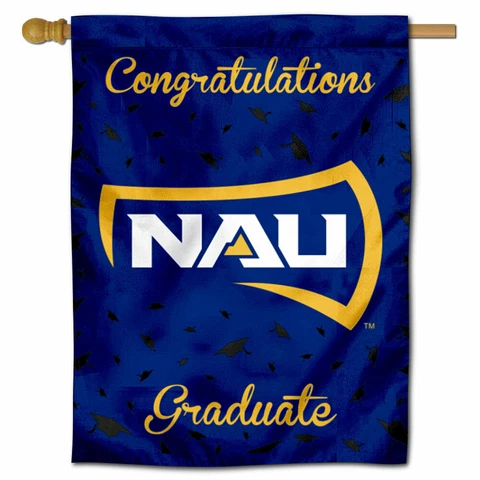 Northern Arizona University Graduation Gift Decorative Flag Cover