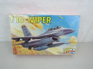 ESCI Ertl F16-Viper Model Airplane Kit - 1/72 Scale -New & Sealed - Picture 1 of 6