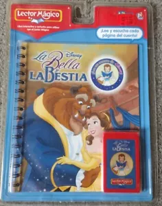 New 2004 Lector Magico Story Reader La Bella & Bestia Book & Cartirdge Spanish - Picture 1 of 2