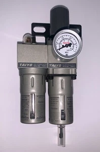 ¡¡¡Totalmente nuevo!!! Unidad de control de aire puerto Taiyo serie SKL 1/4" (#SKL-08) (#SFR-08) - Imagen 1 de 6
