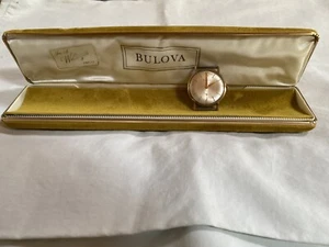 Bulova Mens Watch, Runs, Manual Wind 10 K RGP - Picture 1 of 5