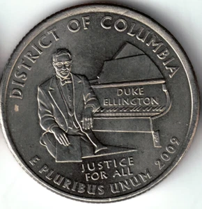 USA - 2009P - Washington ¼ $ - District of Columbia - Rare & Crisp - #18409 - Picture 1 of 2