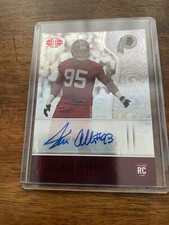 Jonathan Allen 2017 Illusions Signed Rookie Card - 46/50