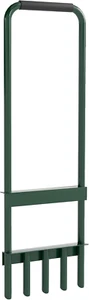 Rasenlüfter 30Cm Breite Manuell Rasenbelüfter Aerifizierer Für Rasen Mit Rutschf - Bild 1 von 8