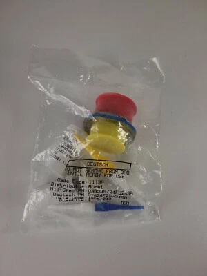 Genuine DEUTSCH D38999/24FJ24SB Mil-Spec Connector + Contacts  - Image 1 of 3