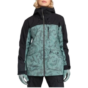 Brand New Womens 2025 Roxy Stated Jacket Lily Pad Sketch Book - Picture 1 of 4