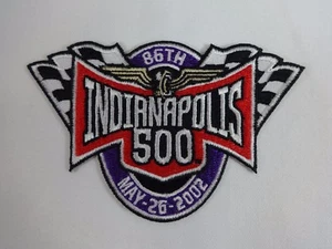 2002 Indianapolis 500 Event Logo Collector Patch Indy 500 IndyCar Castroneves - Picture 1 of 6