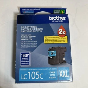 Brother LC105 XXL Tintenpatrone Cyan 04/2016 Ablaufdatum - Bild 1 von 3