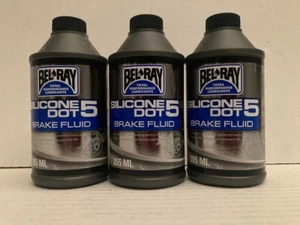 Líquido de frenos Bel-Ray silicona DOT5 3 x 355 ml 73,15€/l - Imagen 1 de 1