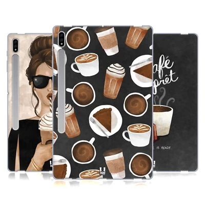 FUNDA HEAD CASE DESIGNS CAFÉ FRANCÉS GEL SUAVE PARA TABLETS SAMSUNG 1 Foto 1 de 4