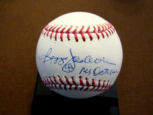 REGGIE JACKSON MR OCTOBER NEW YORK YANKEES HOF SIGNED AUTO OML BASEBALL JSA - Picture 1 of 3
