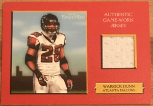 2005 Topps Turkey Red Relics Red Warrick Dunn TRR-WD #’d 197/299 - Picture 1 of 2
