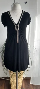 MINIKLEID / LONGSHIRT in Größe S, schwarz - Bild 1 von 7