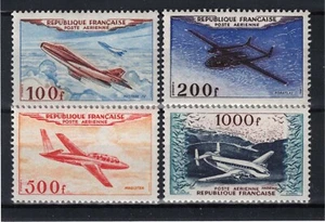 FRANCE POSTE AERIENNE SERIE AVION N° 30/33 NEUVE ** SANS CHARNIERE - COTE 400 € - Picture 1 of 2