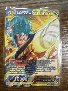 Combo Strike Vegito P-133 Promo Foil Dragon Ball Super Card Game | NM - Picture 1 of 2