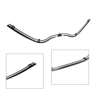 Contrast Cut Windshield Trim For Harley Road Glide FLTR 1998-2013 Black Motor - Picture 1 of 12