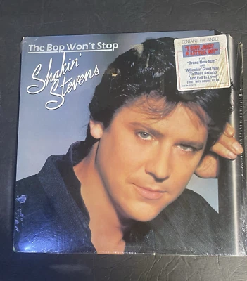 Shakin' Stevens – The Bop Won't Stop 1983     SEALED NEW    Promo Cutout - Image 1 of 3