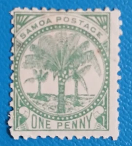 BRITISH COLONIES.....Samoa....1899.....Palm Trees - Picture 1 of 1