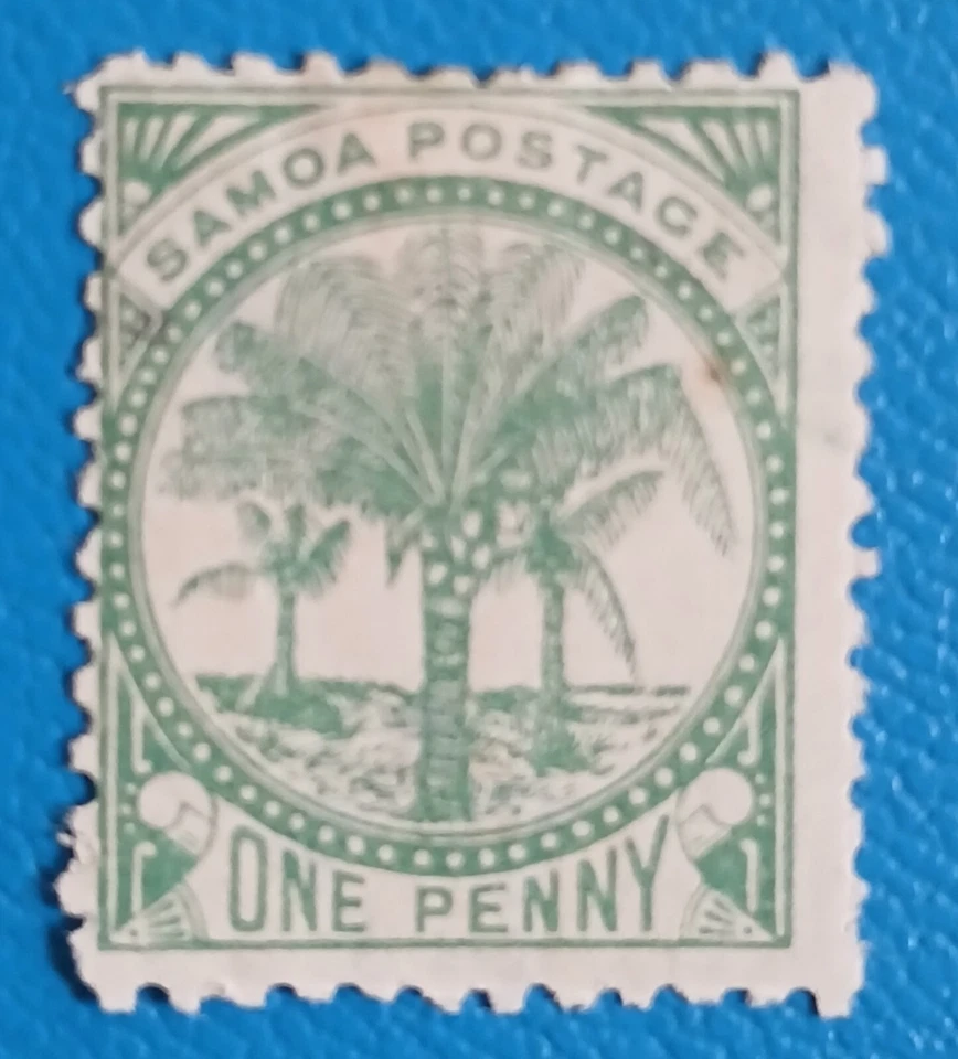 BRITISH COLONIES.....Samoa....1899.....Palm Trees - Image 1 of 1
