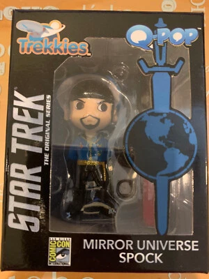 *CAJA ABIERTA* Figura de acción Star Trek: Trekkies San Diego Comic Con Mirror Q-Pop Foto 1 de 3