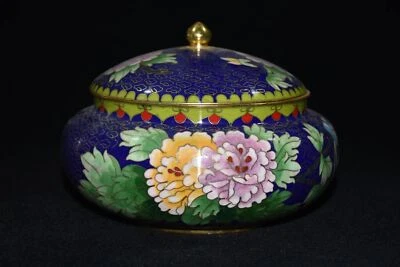 6'' Chinese Cloisonne Copper Pot flower Jar Old Brass Pot Tank - Image 1 of 4
