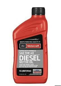 14 Quarts Diesel Engine Motor Oil FORD/Motorcraft SAE15W-40 Super Duty  - Picture 1 of 1