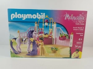 Brand New Sealed Playmobil Princess 6855 Castle Stable 74 pieces - Picture 1 of 10