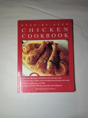 Step by Step Chicken Cookbook Book Random House Recipes Trade Paperback 1997 - Image 1 of 2
