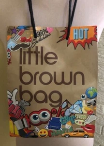 Bloomingdales Little Brown Bag Paper Shopping Gift Bag Exclusive Rare Haute - Picture 1 of 7