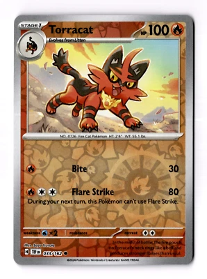 Torracat 033/162 Sv05: Temporal Forces Reverse Holo - Image 1 of 3