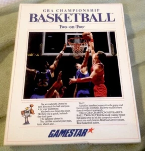 GBA Championship Basketball Commodore 64 Complete Tested In Excellent Condition! - Picture 1 of 3