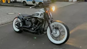 2014 Harley - Davidson Softail exFLS Slim Springer Bobber, Chopper kein Fat Boy - Bild 1 von 24