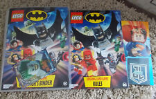 Lego Batman Trading Card Game Almost Full Set With Binder, Gameboards & Poster