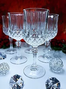 Cristal D´Arques Longchamp Weinkelchen Weißwein Party Weihnachten 24% PBO - Bild 1 von 12