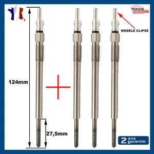 4 Bougie de Préchauffage pour PEUGEOT 107 1007 206 207 307 308 407 1.4 1.6 Hdi - Imagen 1 de 4