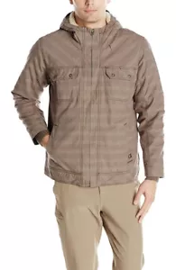 prAna Men’s Apperson Insulated Mud Plaid Jacket Brown XL - Picture 1 of 5