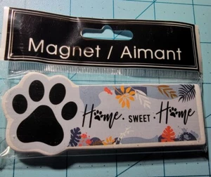 Greenbrier Marke: ""Home Sweet Home"" Pfotendruck Magnet - neu mit kostenlosem Versand - Bild 1 von 9
